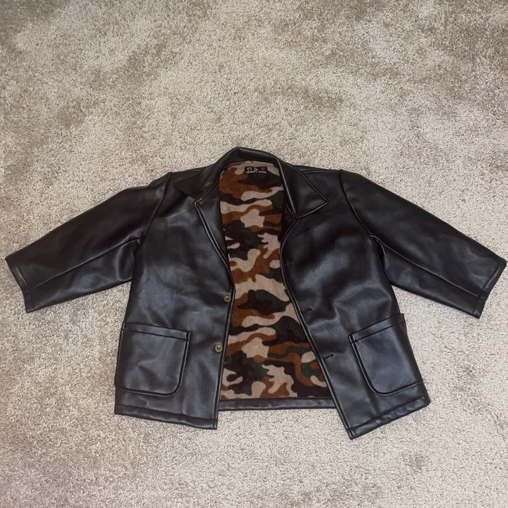 Children’s Fasion USA Leather Jacket